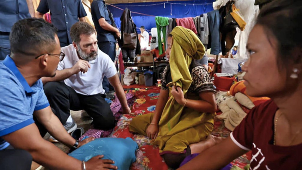 Rahul Gandhi in Manipur Rahul Gandhi in Manipur