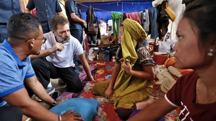 Rahul Gandhi in Manipur Rahul Gandhi in Manipur