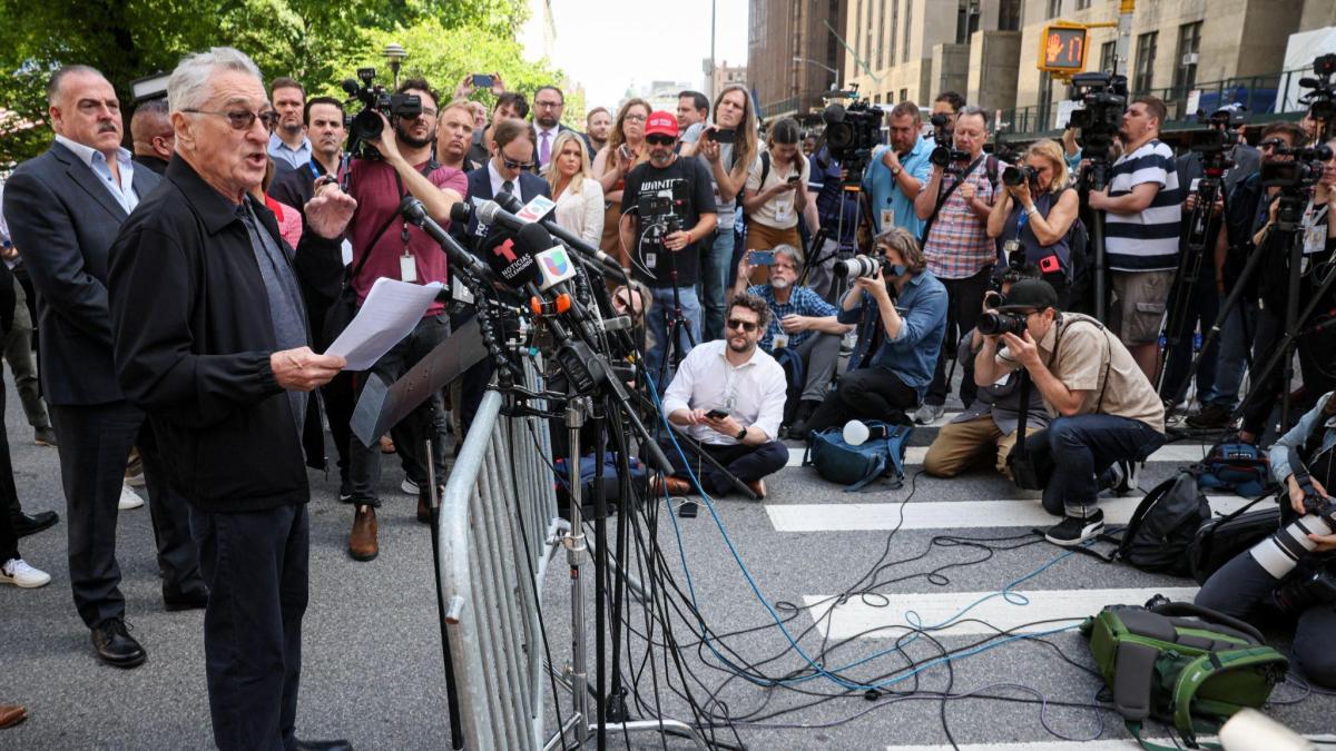 NAB leadership award, Robert De Niro, Anti-Trump speech, Hush Money Trial, Donald Trump, US presidential elections, Robert De Niro vs Trump, National Association of Broadcasters, Robert De Niro Stripped Of Leadership Award, financial express