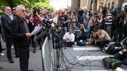 NAB leadership award, Robert De Niro, Anti-Trump speech, Hush Money Trial, Donald Trump, US presidential elections, Robert De Niro vs Trump, National Association of Broadcasters, Robert De Niro Stripped Of Leadership Award, financial express