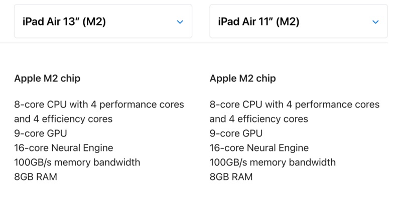 Apple iPad Air 2024 GPU