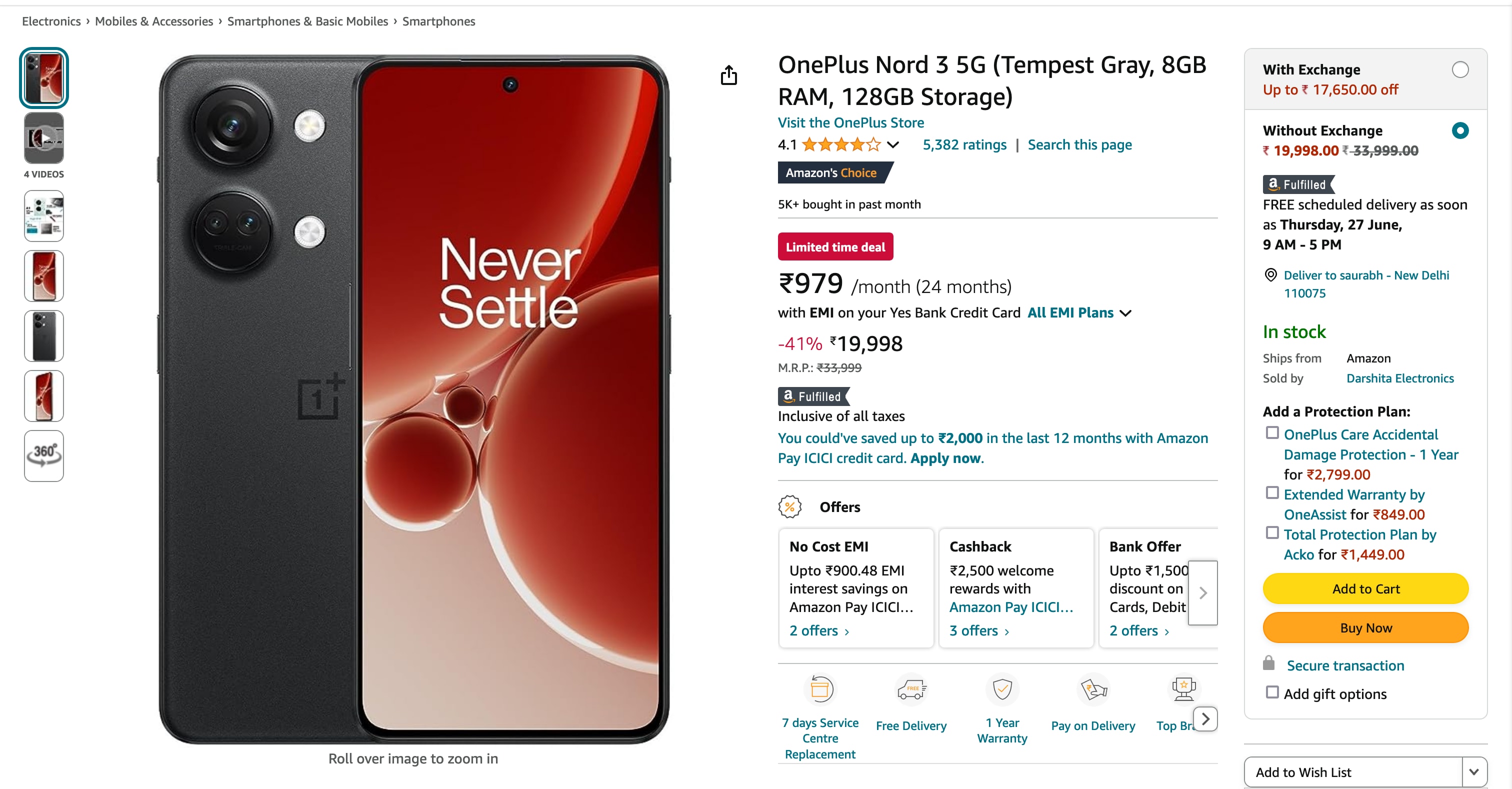 Oneplus Nord CE 4 Lite launch India