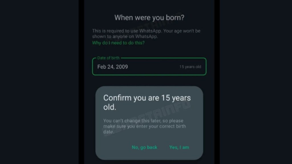 WhatsApp also requires a robust mechanism in the first place to check for the details fed by you without compromising your privacy