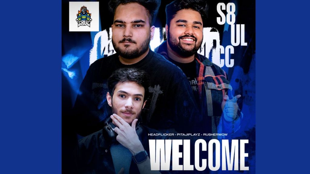 The integration of Jha, Maniar, and Wadhawan into S8UL’s roster is expected to enhance the server's popularity (Image: PR Handout)