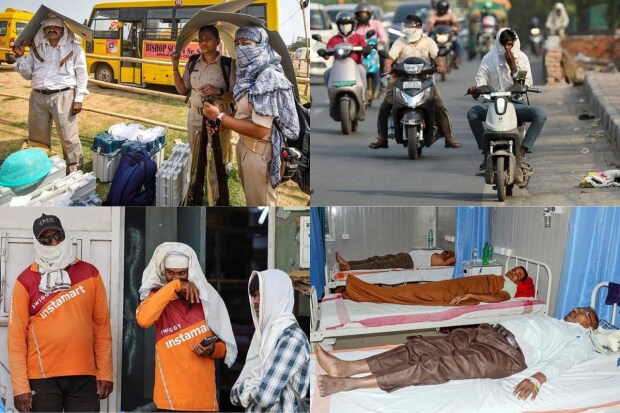 India saw nearly 25,000 cases of suspected heat stroke and 56 people lost their lives after several heat wave days across the country from March-May. (PTI)
