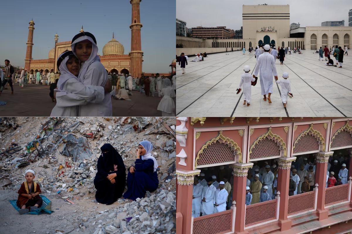 This is how people across the world celebrates Eid-ul-Adha (Agency pics)