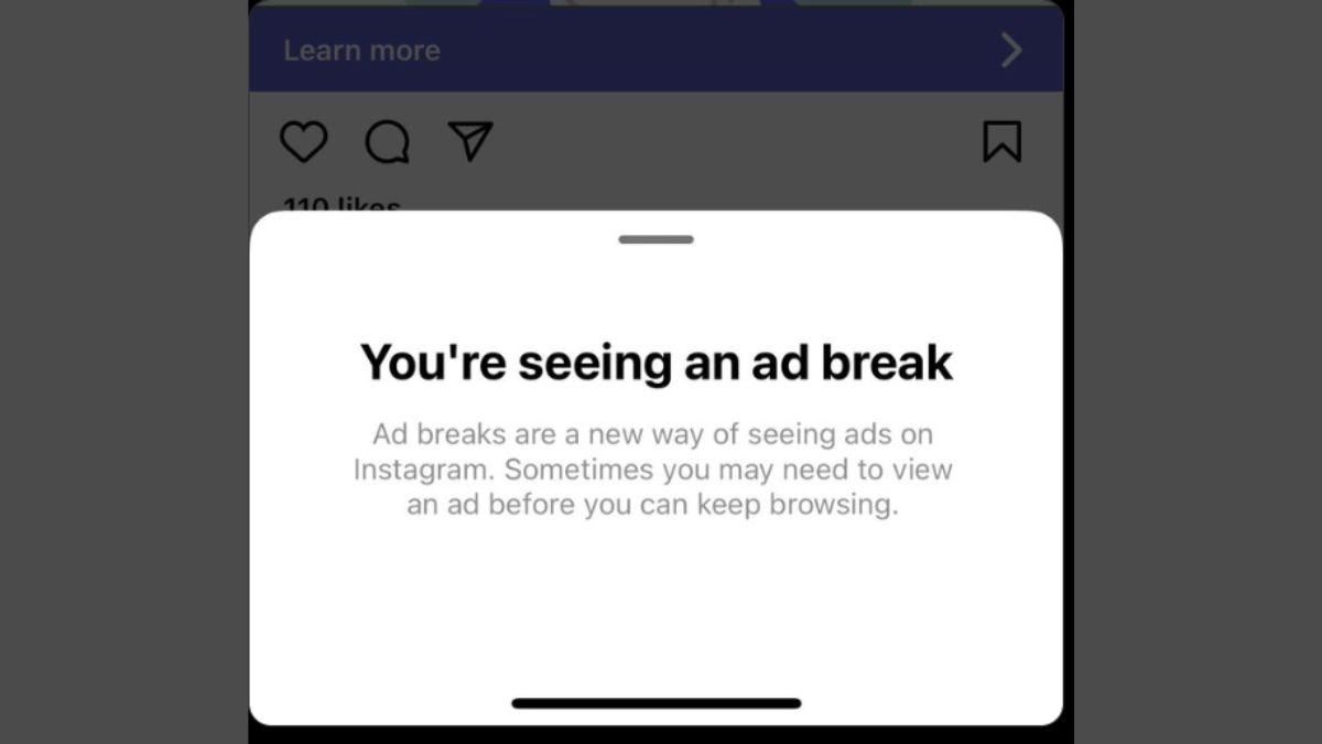 Quick Ad Break Instagram is showing unskippable ad breaks while scrolling — users are ...