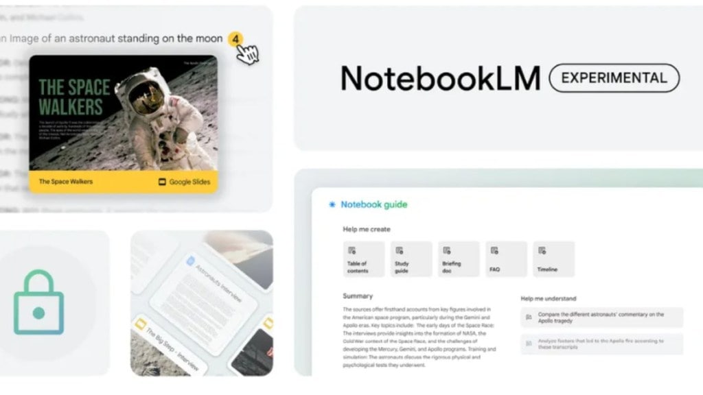 NotebookLM will be able to source content from Google Slides and web URLs