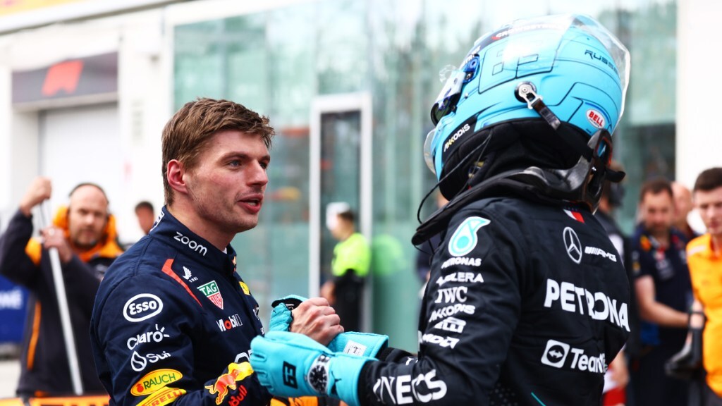 Verstappen Russell