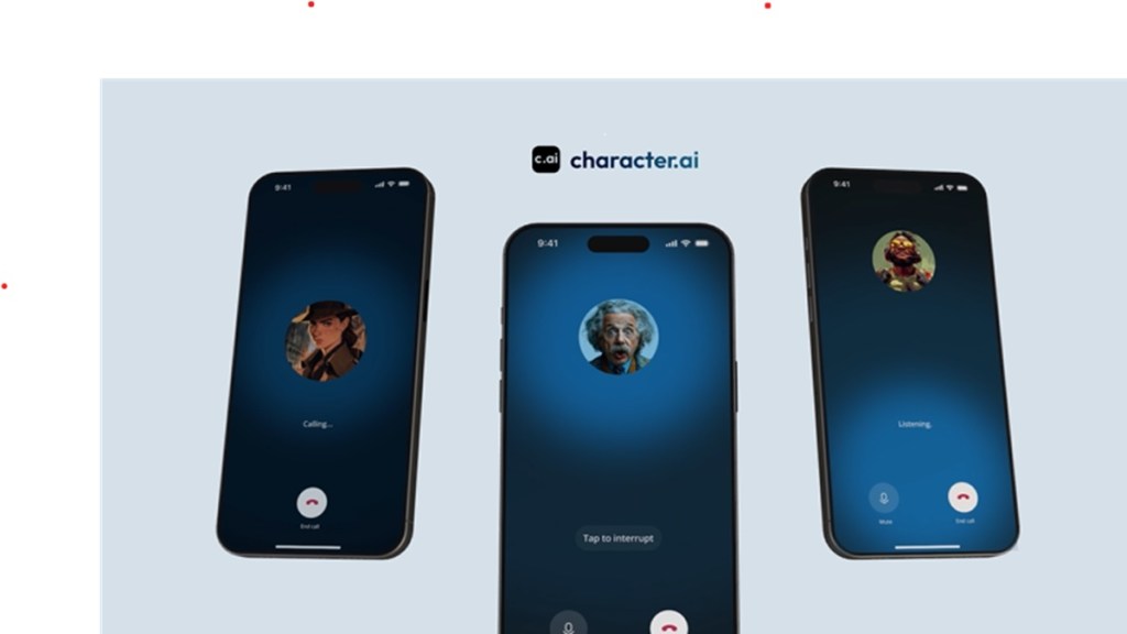 Character.AI blows life in AI avatars with new voice call feature