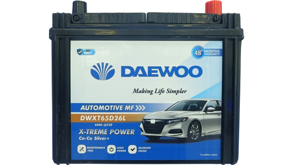 daewoo car betteries