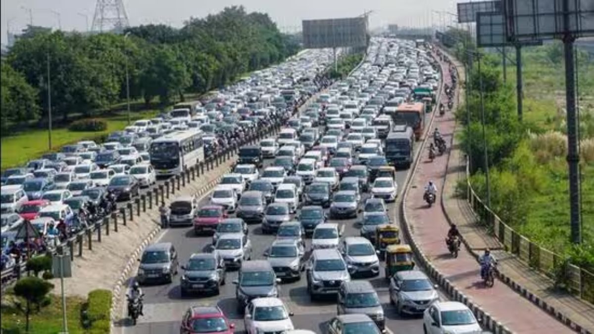 delhi traffic delhi traffic