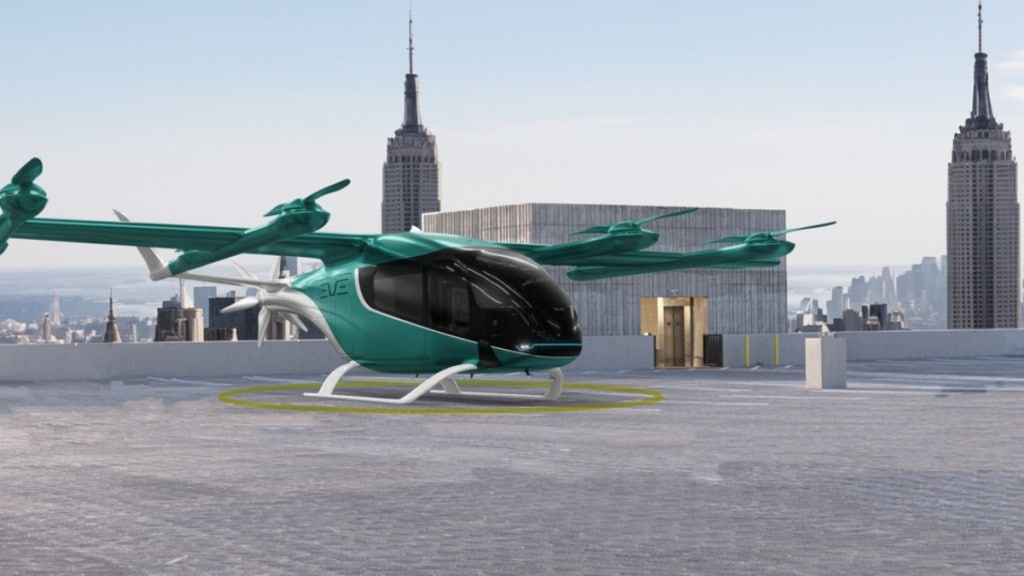Eve's eVTOL aircraft Eve's eVTOL aircraft
