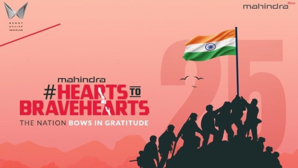In collaboration with Faujiana, Mahindra will engage with Kargil war veterans to spread awareness and drive citizen participation.