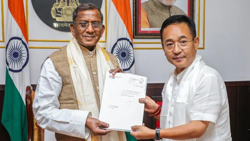 Sikkim Krantikari Morcha leader Prem Singh Tamang to swear in as CM for second consecutive term today Sikkim Krantikari Morcha leader Prem Singh Tamang to swear in as CM for second consecutive term today