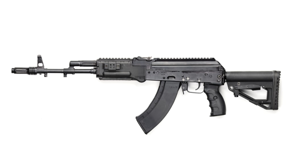 The Indo-Russian Rifles Private Limited (IRRPL), a joint venture between India and Russia, has successfully delivered 35,000 AK-203 Kalashnikov assault rifles to the Indian Army. The Indo-Russian Rifles Private Limited (IRRPL), a joint venture between India and Russia, has successfully delivered 35,000 AK-203 Kalashnikov assault rifles to the Indian Army.