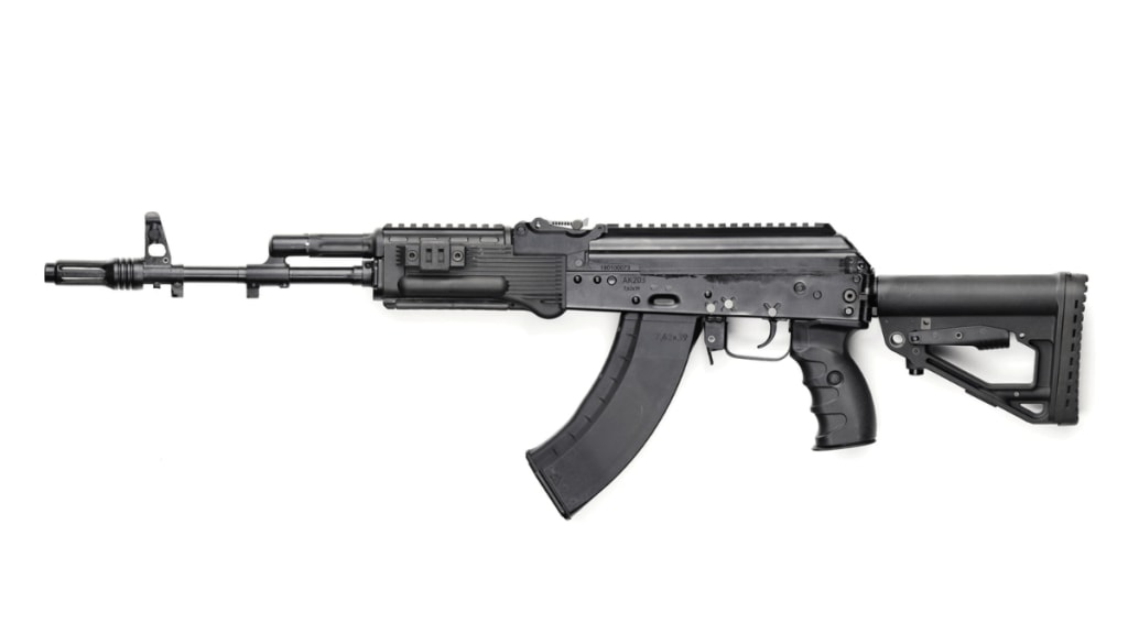 The Indo-Russian Rifles Private Limited (IRRPL), a joint venture between India and Russia, has successfully delivered 35,000 AK-203 Kalashnikov assault rifles to the Indian Army. The Indo-Russian Rifles Private Limited (IRRPL), a joint venture between India and Russia, has successfully delivered 35,000 AK-203 Kalashnikov assault rifles to the Indian Army.