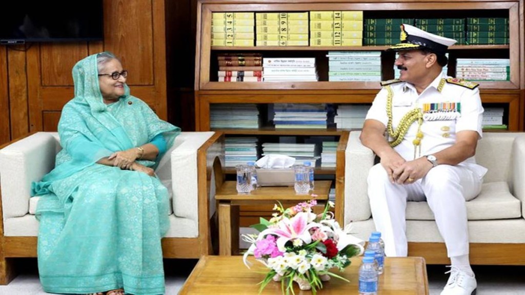 Admiral Dinesh K Tripathi Bangladesh visit