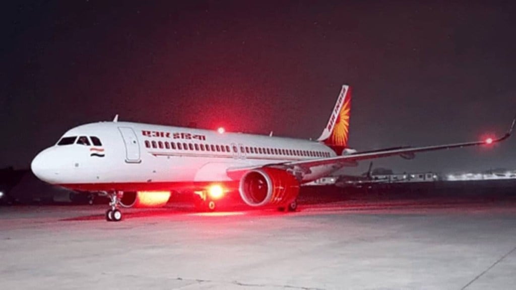 Air India Delhi to San Francisco flight