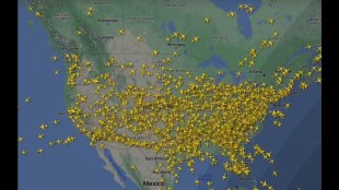 Microsoft outage, microsoft, aviation, grounded flights, cancelled flights, flights, US airlines,, timelapse, timelapse video