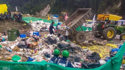 waste management, amarnath yatra, waste management at amarnath yatra, india, kashmir