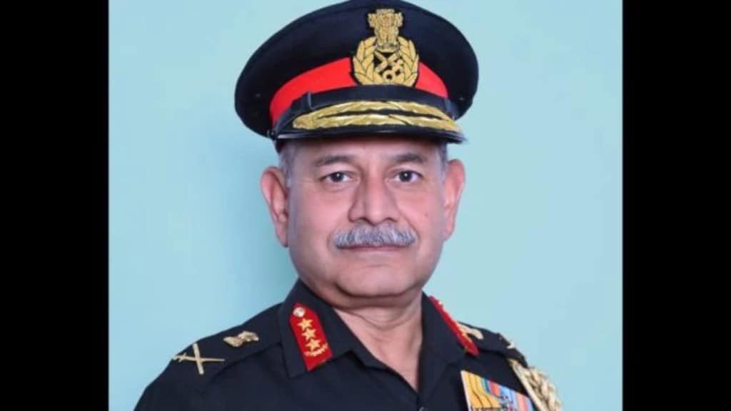 Army Chief Gen Dwivedi. (File photo)