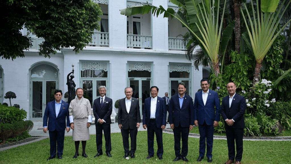 The Bay of Bengal Initiative for Multi-Sectoral Technical and Economic Cooperation (BIMSTEC) is a seven-member organization that includes Bangladesh, Bhutan, India, Myanmar, Nepal, Sri Lanka, and Thailand.