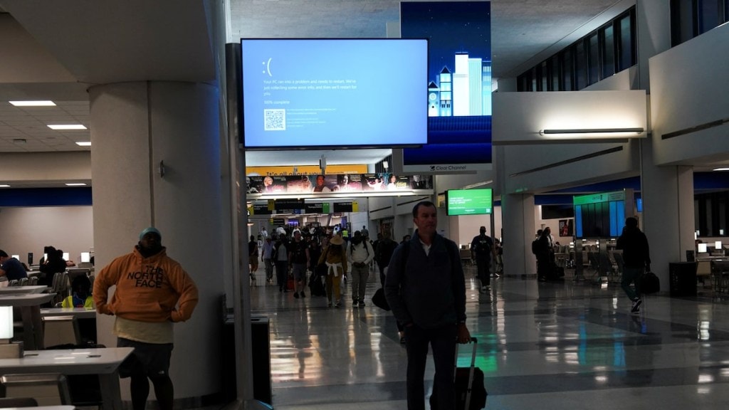 Microsoft outage BSOD