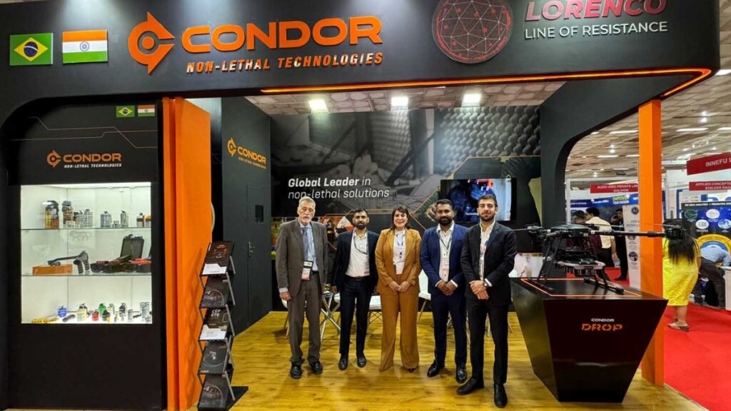 Condor presented its traditional portfolio of non-lethal solutions alongside its latest innovations.