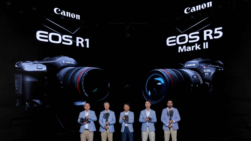 Canon EOS R1 and EOS R5 Mark II India launch