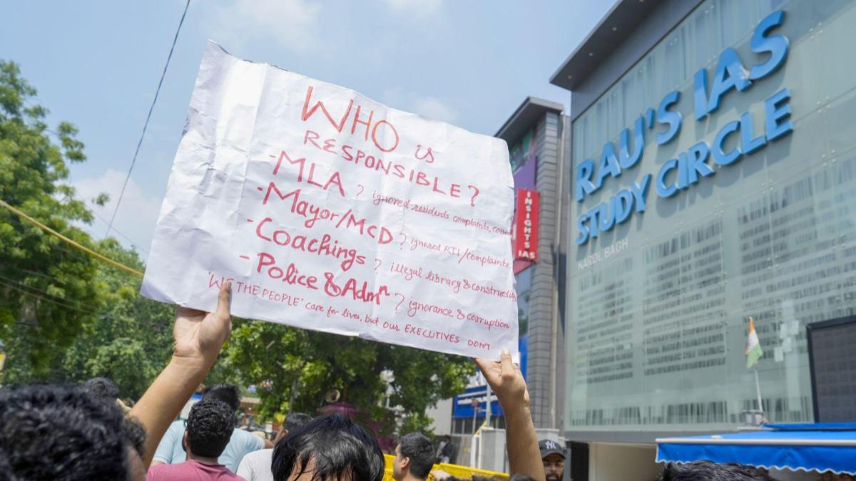 UPSC coaching centre deaths: Govt forms high-level committee to probe basement flooding that killed 3 aspirants UPSC coaching centre deaths: Govt forms high-level committee to probe basement flooding that killed 3 aspirants