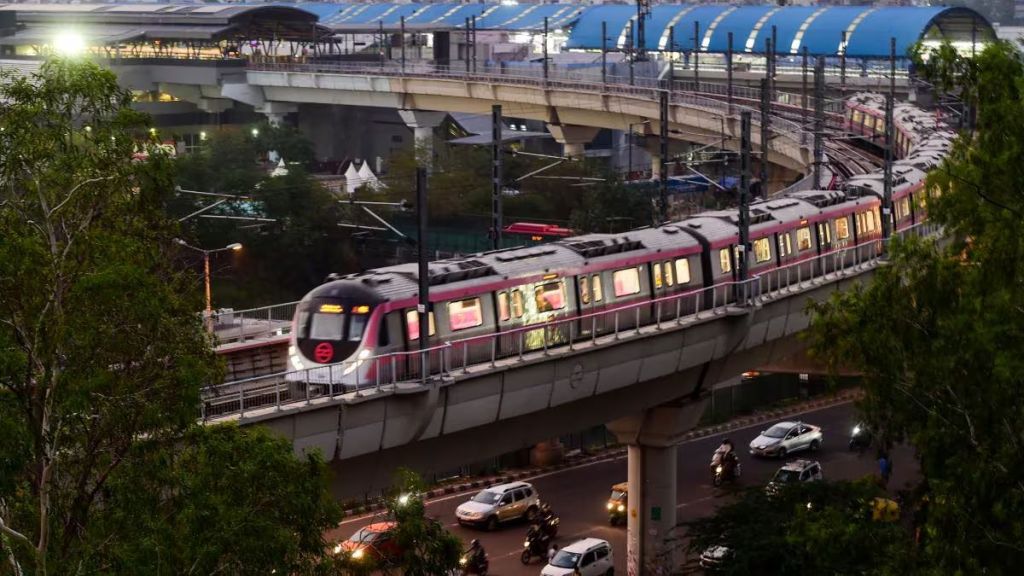 DELHI METRO PTI