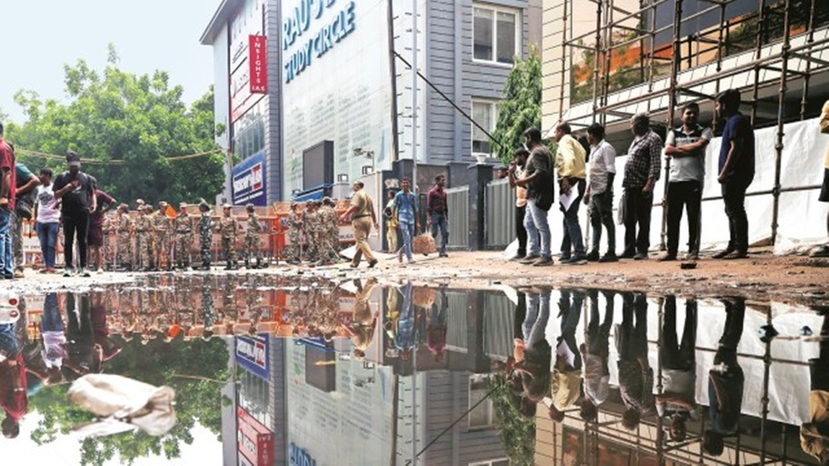 Student flagged 'possibility of major accident' to MCD month before coaching centre deaths