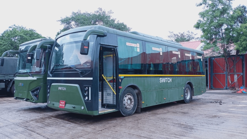 The Indian Armed Forces' shift from traditional fuel-based vehicles to electric buses highlights their commitment to a greener future.
