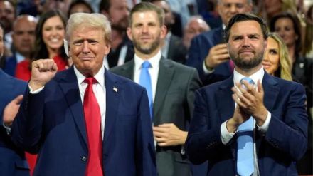 Donald Trump with VP JD Vance