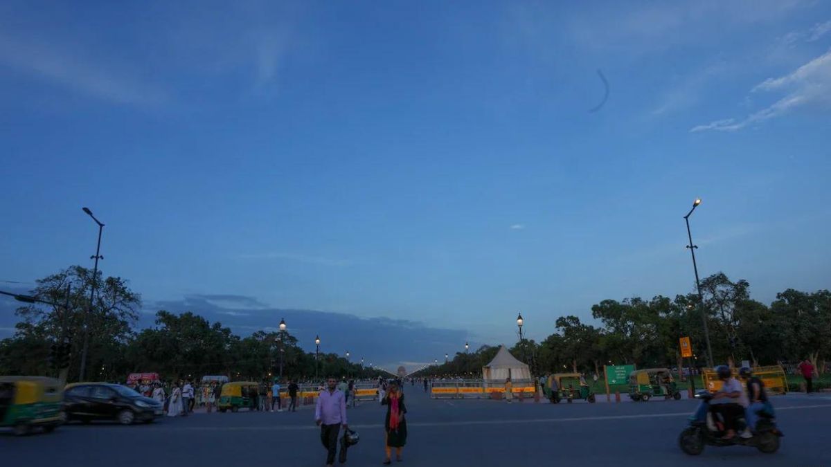 Delhi's AQI recorded below 100 Delhi's AQI recorded below 100