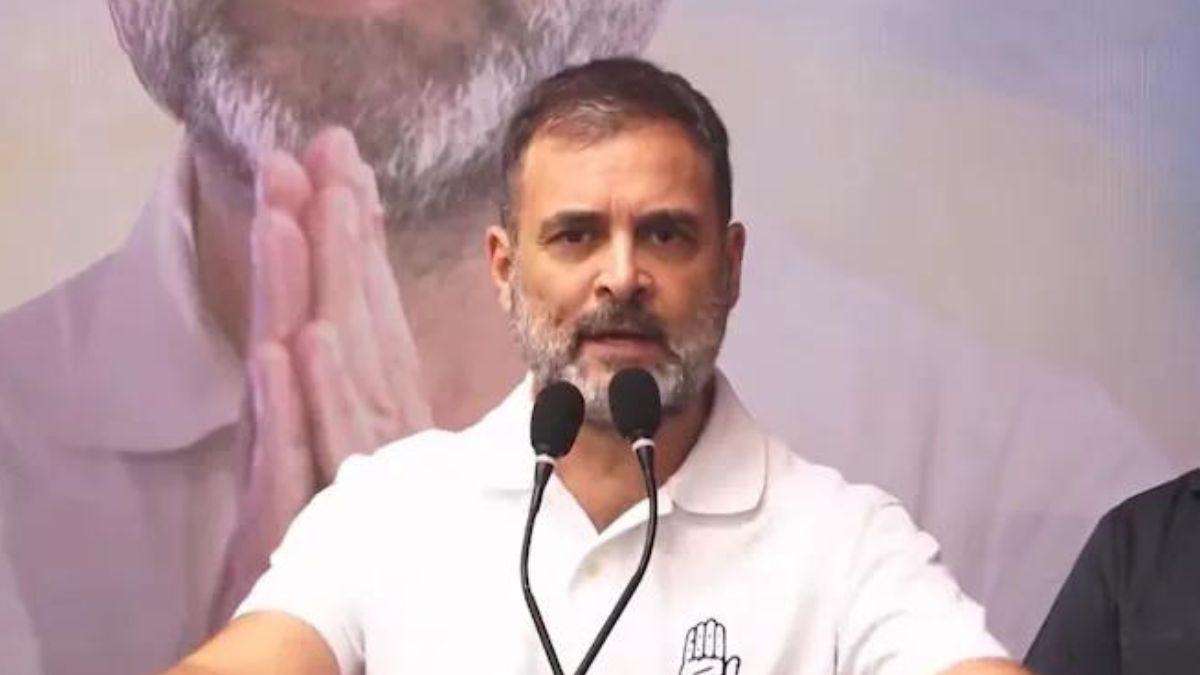 Gandhi claimed he had come to the state to listen to the suffering of those affected by violence Gandhi claimed he had come to the state to listen to the suffering of those affected by violence
