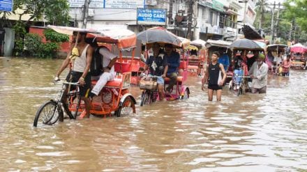 Assam flood situation grim; water receding in many parts