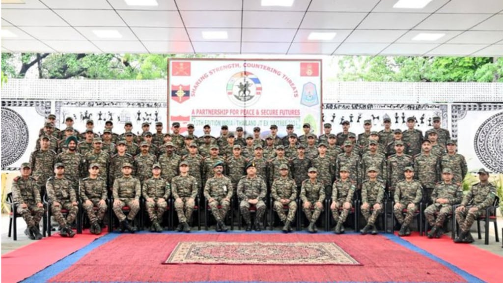 Tactical drills during the exercise will cover a range of operations (Photo: Ministry of Defence)