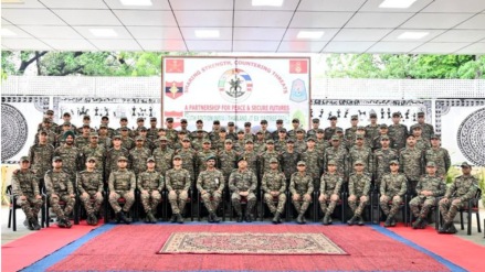 Tactical drills during the exercise will cover a range of operations (Photo: Ministry of Defence)