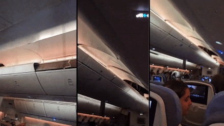 The flight was supposed to arrive in Montevideo, the capital of Uruguay, but it was diverted to Brazil instead (Photo: X)