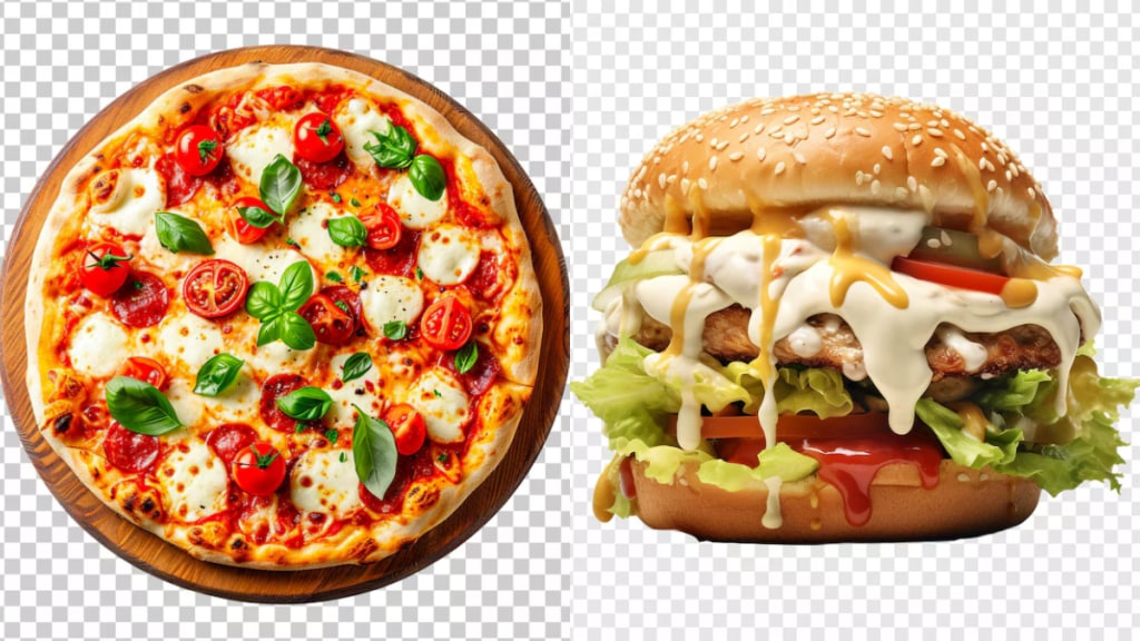 Burger sales were robust in the first half of FY24, despite the fact that the pizza category was facing pressure at the time (Photo: Canva)