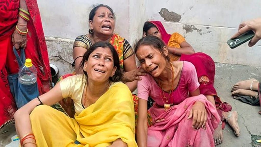 UP Hathras Stampede Live Updates: Yogi Adityanath reaches Hathras, 121 killed UP Hathras Stampede Live Updates: Yogi Adityanath reaches Hathras, 121 killed