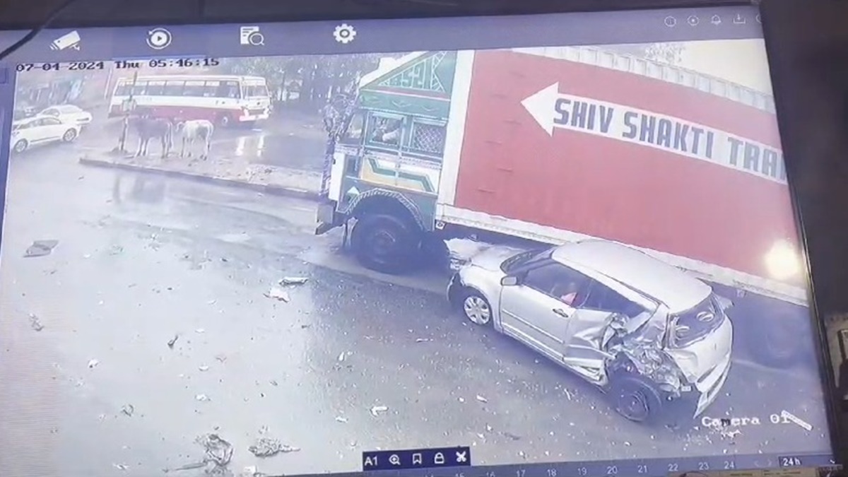 Narrow escape for 40 children as school bus crashes into multiple ...