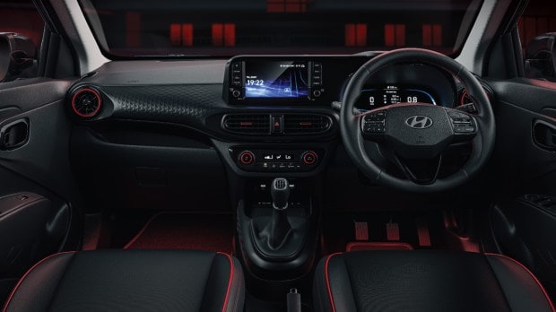 Hyundai EXTER Knight Interior interiors