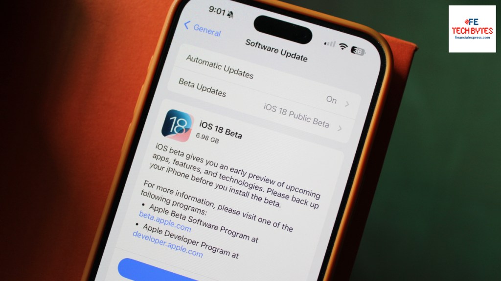 iOS 18 update