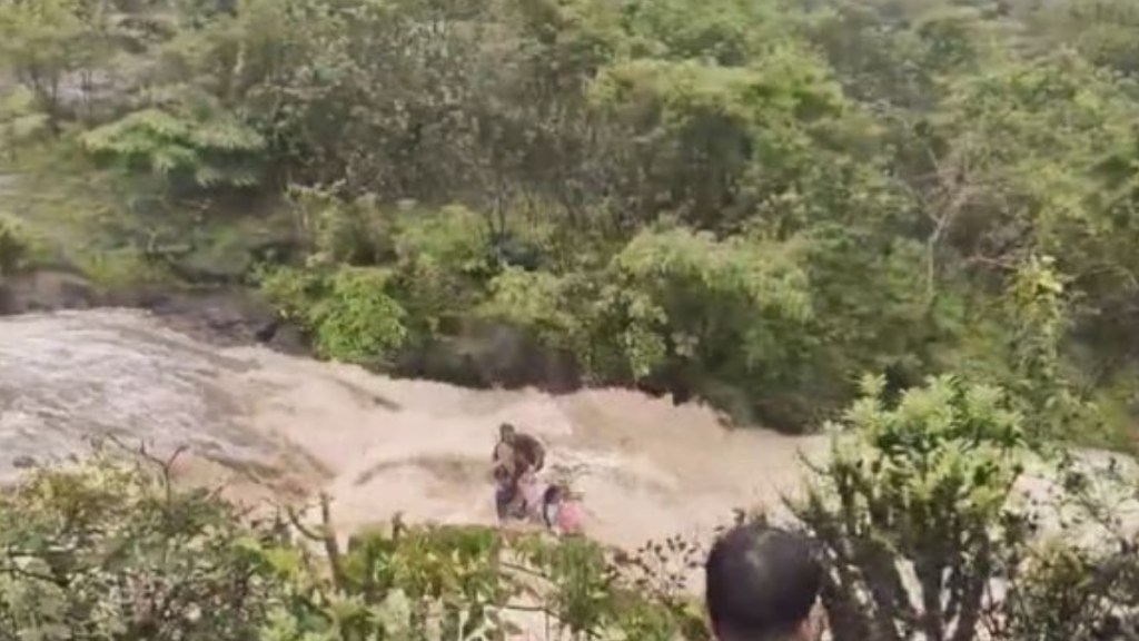 Three dead, 2 missing as strong current sweeps away family at Bhushi Dam waterfall in Lonavala.