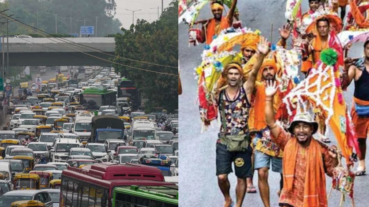 Kanwar Yatra 2024: Major traffic disruptions expected on Delhi-Meerut expressway - Check dates, routes, traffic diversions for Delhi NCR
