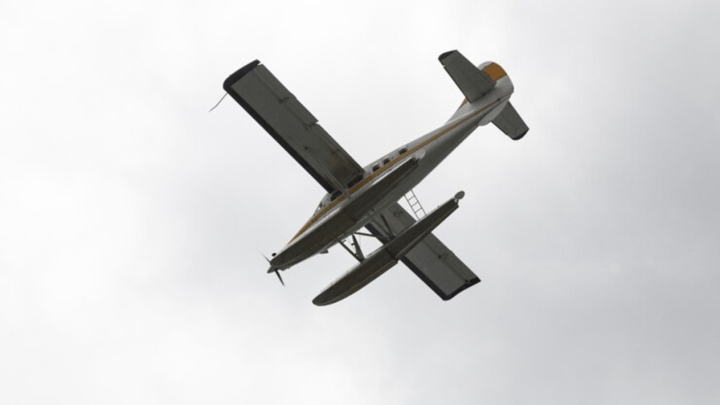 Police officials report that the pilots on board have sustained injuries in the incident.