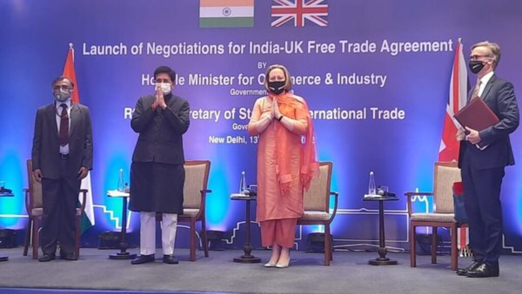 The bilateral trade between India and the UK saw a significant increase, reaching USD 21.34 billion in 2023-24 from 20.36 billion in the previous fiscal year.
